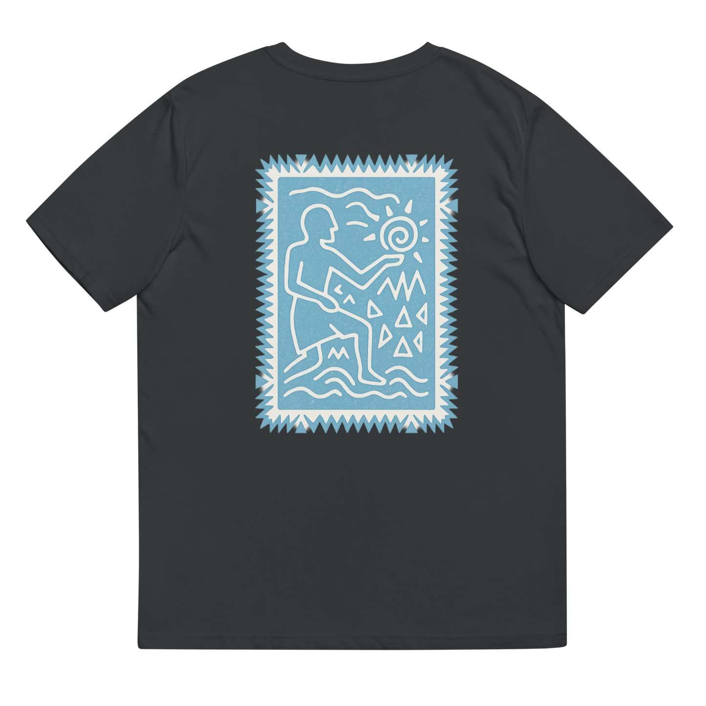 Tribal Haze Unisex organic ribbed neck t-shirt